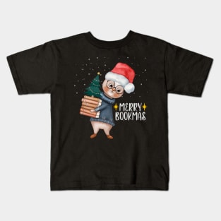 Merry bookmas Kids T-Shirt